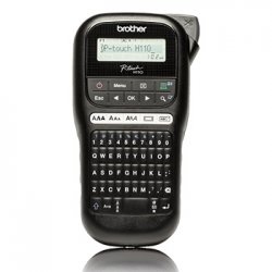Rotuladora Casa e Escritório PT-H110 Preto BROPT-H110