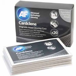 Cartões Magnéticos de Limpeza ATM+POS+CHIP 20un AF-CCP020