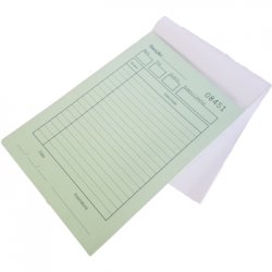 Livro 50 Comandas QDL - 1 Via + Cartolina (Pacote 10 un.) 910QDL00001