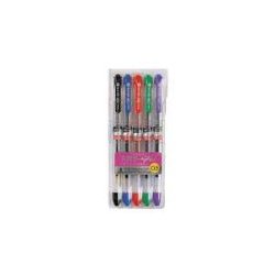 Esferográfica Gel Dong-A My-Gel 5 Cores 0,7mm 5un 1171910