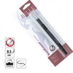 Esferográfica Gel EK Belle Preto 0,5mm 1un 11717746