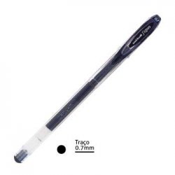 Esferográfica Gel Uni Signo UM120 Preto 0,7mm 1un 1171930/UN