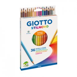 Lápis Cor 36un Cx Cartão Giotto Stilnovo 18cm 160256700