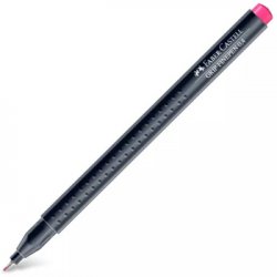 Marcador Fino Faber-Castell 0,4mm Magenta 1un 1303020