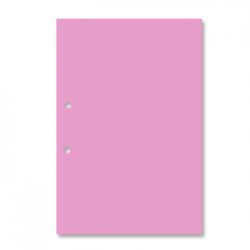 Cartolina A4 com Furos Rosa 7A 250g 1 Folha 172Z80267