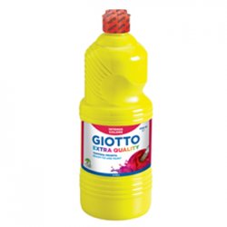Guache Líquido 1L Giotto Extra Quality Amarelo 160533402