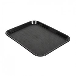 Bandeja Fast Food 27,5x35,5cm PP Preto 6621394