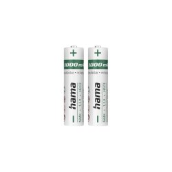 Pilhas Recarregáveis AAA 1.2V 1000mAh Hama 2un HAM223523