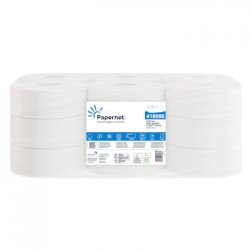 Papel Higiénico (Jumbo) 100mts 2Fls 15,5g PAPERNET 18un 6501072