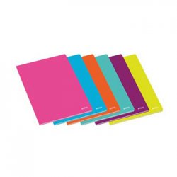 Caderno Agrafado A5 Pautado Ambar School Sortido 60Fls 1un 17307960115