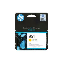 Tinteiro HP 951 Amarelo CN052A 700 Pág. HPCN052A