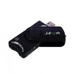Leitor Cartão Cidadão Chip + Cartões Memória + SIM USB-A LTLFCRD009