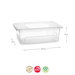 Caixa Plástico Easy 21x33,5x12cm 5,1L 6881052