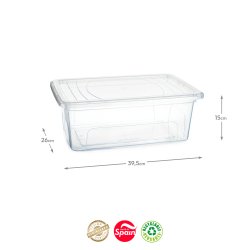 Caixa Plástico Easy 26x39,5x15cm 9,7L 6881053