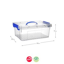 Caixa Plástico 30x42x17cm 12,6L 6881056