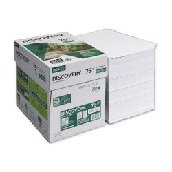 Papel 075gr Fotocopia A4 Discovery 2500fls FAST PACK 1801023