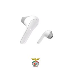 Auriculares Bluetooth Earbuds Freedom Light Benfica Branco HAM211248