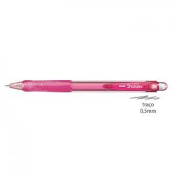 Lapiseira 0,5mm UNI Shalaku M5-100 Rosa 1381017