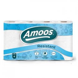 Rolo Cozinha 08,6mx22cm 21g 2Fls Amoos Picotado 4un 6531033