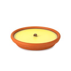 Vela Anti-Mosquitos Citronela Terracota 200gr 6861337