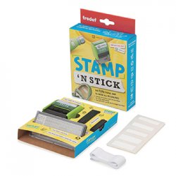 Carimbo Objetos Personalizável Stamp & Stick Trodat Pack 5721129