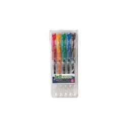 Esferográfica Gel Dong-A Jell-Zone 5 Cores 0,7mm 5un 1171820