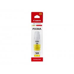 Canon GI 50 Y - Amarelo - original - recarga de tinta - para PIXMA G5050, G6050, G7050, GM2050, GM4050 3405C001