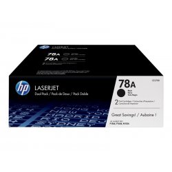HP 78A - Pack de 2 - preto - original - LaserJet - cartucho de toner (CE278AD) - para LaserJet Pro M1536dnf, P1566, P1606DN CE2