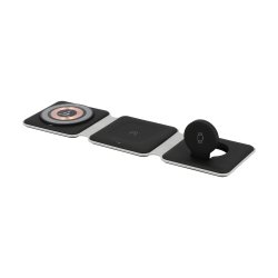 Carregador Wireless 15W 3 em 1 Dobrável Preto 7541162