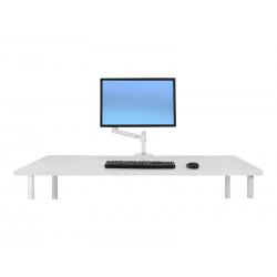 Ergotron LX - Kit de montagem (braço articulado, montagem de presilha de mesa, pólo, suporte de extensão) - para visor LCD - al