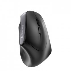 CHERRY MW 4500 - Rato vertical - ergonómico - para direita - óptico - 6 botões - sem fios - 2.4 GHz - receptor sem fio USB - pr