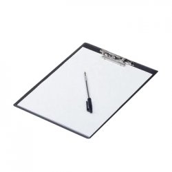 Prancheta 34x22,5cm Cartão Plastificado Azul 1521020