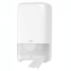 Dispensador Papel Higiénico Jumbo Duplo TORK T6 Branco 682557500