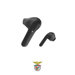 Auriculares Bluetooth Earbuds Freedom Light Benfica Preto HAM211247