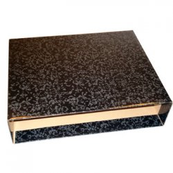Caixa p/Pasta Arquivo L80 Cartao Micro Marm Preto 350x290 1701073