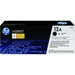 HP 12A - Preto - original - LaserJet - cartucho de toner (Q2612A) - para LaserJet 1010, 1012, 1015, 1018, 1020, 1022, 3015, 302