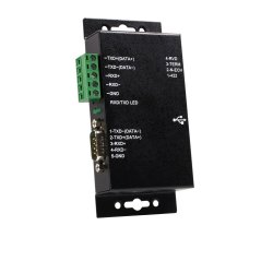 StarTech.com 1 Port Metal Industrial USB to RS422/RS485 Serial Adapter w/ Isolation (ICUSB422IS) - Adaptador serial - USB - RS-