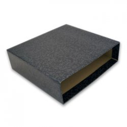 Caixa p/Pasta Arquivo L80 310x290 Marmoreado Preto 1701017