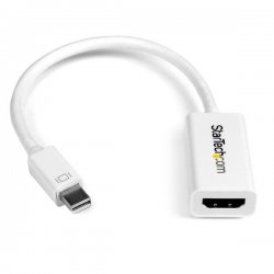 StarTech.com Mini DisplayPort to HDMI 4K Audio / Video Converter - mDP 1.2 to HDMI Active Adapter for MacBook Pro/Air - 4K @ 30