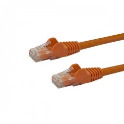 StarTech.com 50cm CAT6 Ethernet Cable, 10 Gigabit Snagless RJ45 650MHz 100W PoE Patch Cord, CAT 6 10GbE UTP Network Cable w/Str