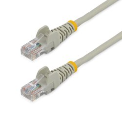 StarTech.com 7m Gray Cat5e / Cat 5 Snagless Ethernet Patch Cable 7 m - Cabo patch - RJ-45 (M) para RJ-45 (M) - 7 m - PTNB - CAT