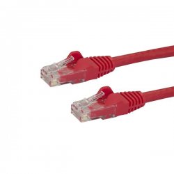 StarTech.com 10m CAT6 Ethernet Cable, 10 Gigabit Snagless RJ45 650MHz 100W PoE Patch Cord, CAT 6 10GbE UTP Network Cable w/Stra