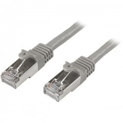 StarTech.com 1m CAT6 Ethernet Cable, 10 Gigabit Shielded Snagless RJ45 100W PoE Patch Cord, CAT 6 10GbE SFTP Network Cable w/St