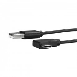 StarTech.com USB to USB C Cable - 1m / 3 ft - Right Angle USB Cable - USB A to USB C Cable - USB 2.0 Cable - USB Type C Cable (