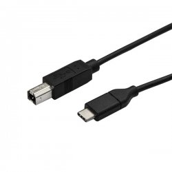 StarTech.com USB C to USB B Printer Cable - 1.6 ft / 0.5m - USB C Printer Cable - USB C to USB B Cable - USB Type C to Type B (