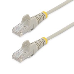 StarTech.com 2.5m Slim LSZH CAT6 Ethernet Cable, 10 Gigabit Snagless RJ45 100W PoE Patch Cord, CAT 6 10GbE UTP Network Cable w/