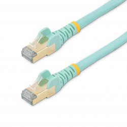 StarTech.com 7m CAT6A Ethernet Cable, 10 Gigabit Shielded Snagless RJ45 100W PoE Patch Cord, CAT 6A 10GbE STP Network Cable w/S