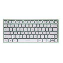 CHERRY KW 7100 MINI BT - Teclado - sem fios - Bluetooth 5.1 - QWERTY - Europa - interruptor: CHERRY SX - verde agave JK-7100EU-