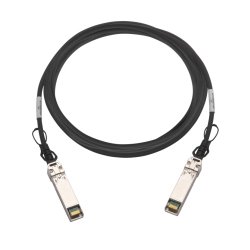 QNAP - Cabo de ligação directa 25GBase - SFP28 para SFP28 - 3 m - axial duplo CAB-DAC30M-SFP28