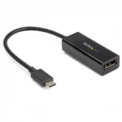 StarTech.com USB C to DisplayPort Adapter, 8K/5K/4K USB Type C to DP 1.4 Alt Mode Video Converter, HBR3/DSC/HDR, 8K 60Hz, Thund